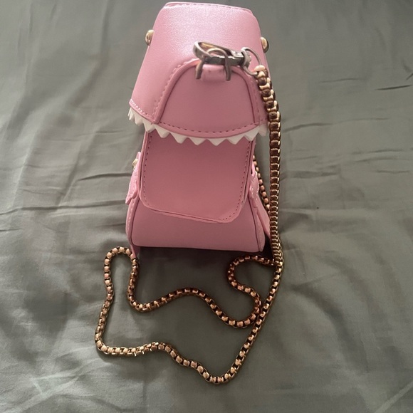 Pink Chain Strap Women's Bag - Picture 3 of 5
